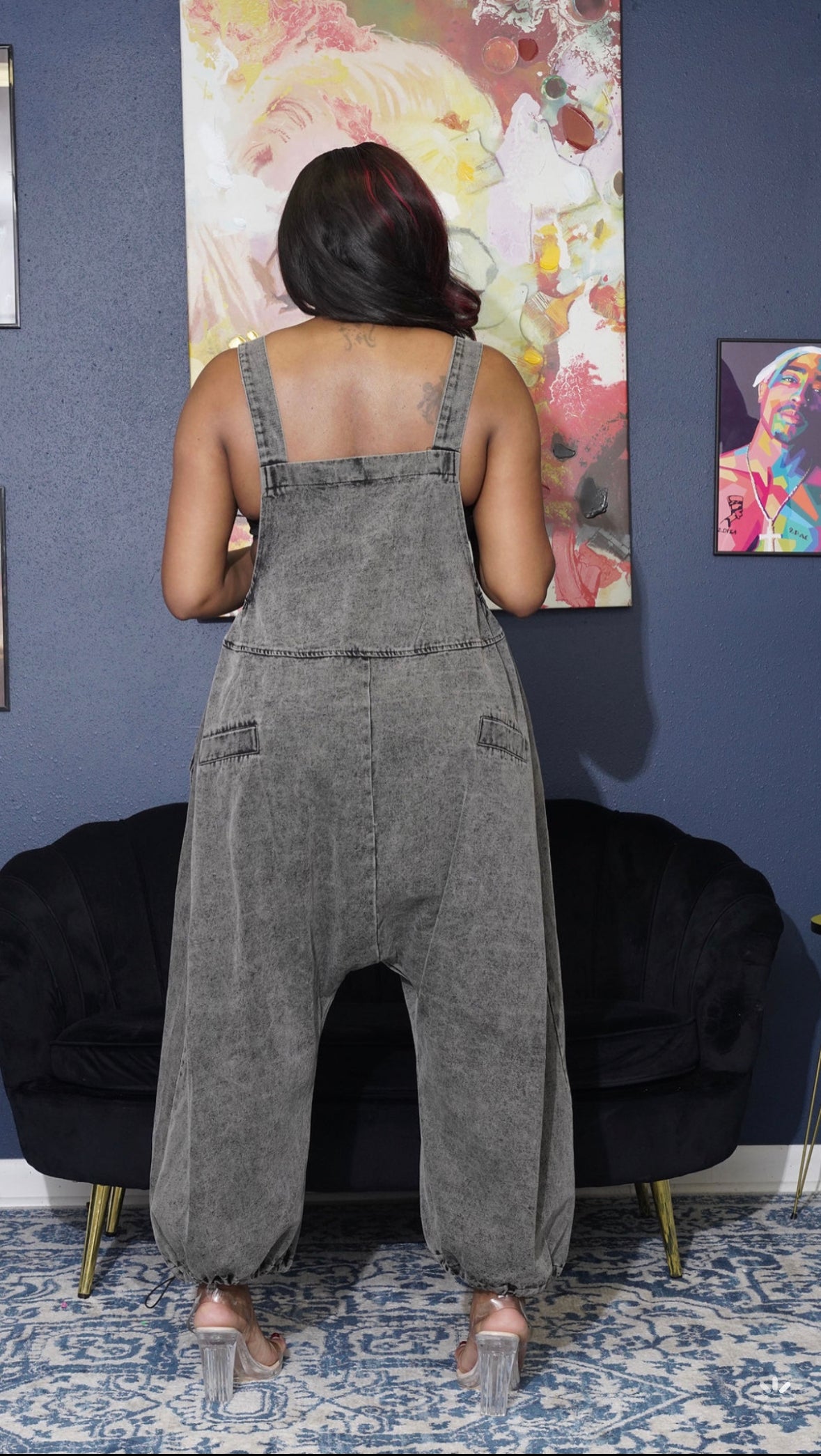 AMOROUS SLEEVELESS JUMPSUIT