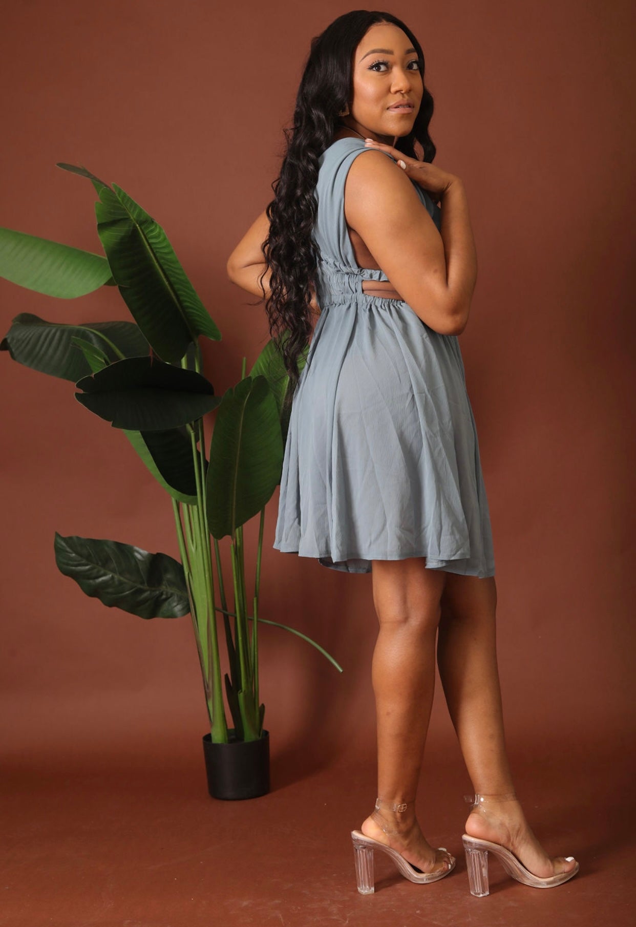 Classy but Sassy V-Cut dress