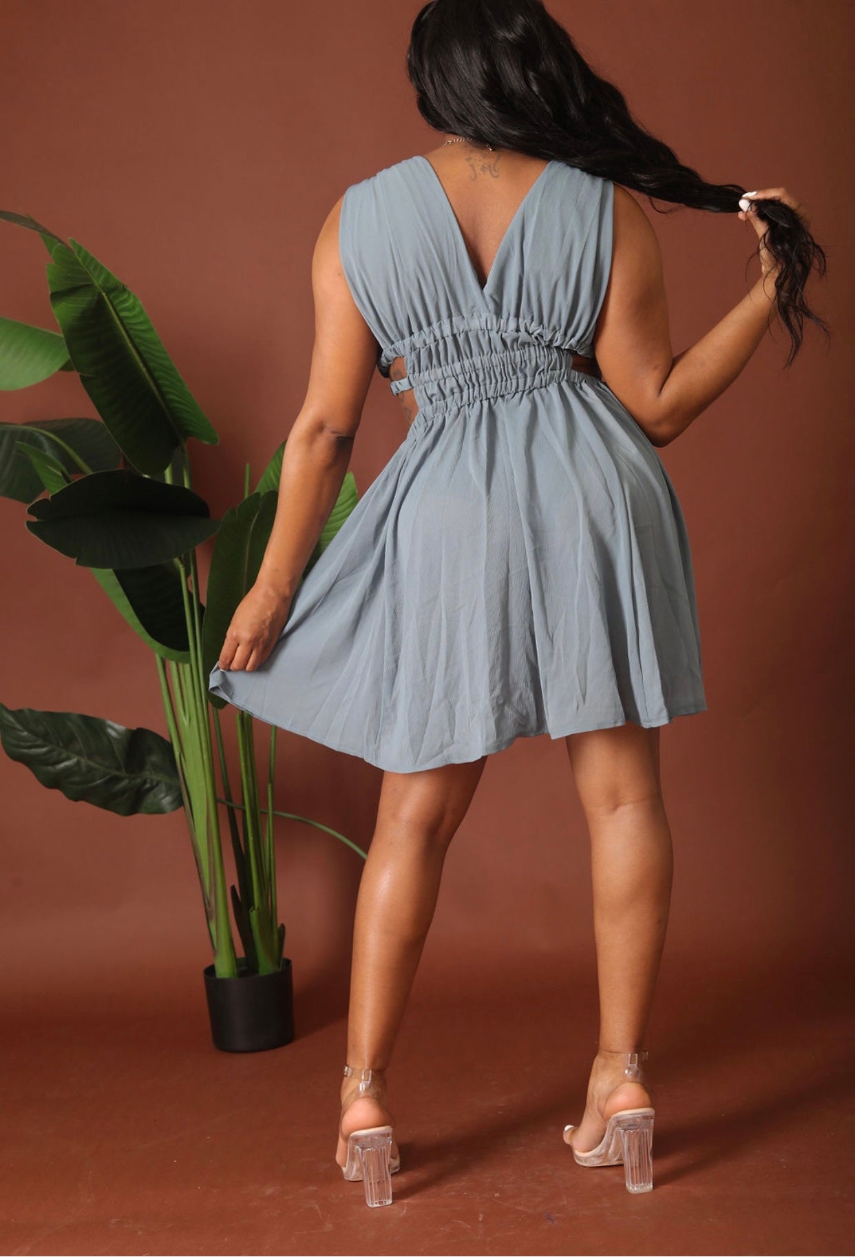 Classy but Sassy V-Cut dress